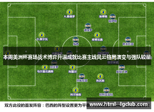 本周美洲杯赛场战术博弈升温成就比赛主线风云格局演变与强队较量